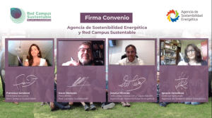 Acuerdo Red Campus Sustentable y Agencia  SE