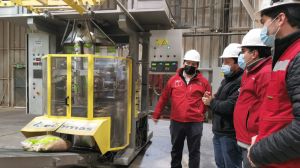 Autoridades visitan empresa de pellet que abastece al 50% del país