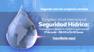 17 de junio: Congreso virtual internacional de seguridad hídrica