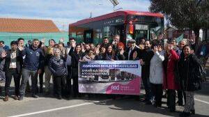 Primeros buses eléctricos para el transporte público llegan a Rancagua