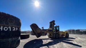 Minera El Abra recicla 73 toneladas de neumáticos y adelanta por segundo año consecutivo el cumplimiento de la Ley REP