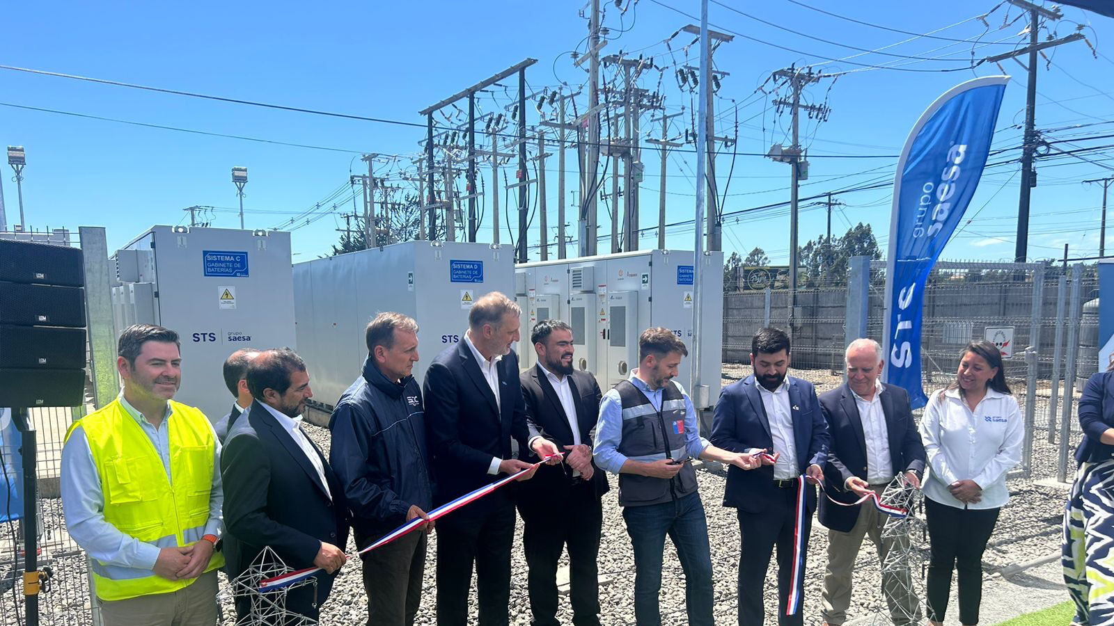 Grupo Saesa inaugura el primer sistema de almacenamiento BESS en Transmisión a nivel nacional