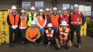 Participantes del primer curso de seguridad en plantas de H₂V realizan jornada práctica en Antofagasta